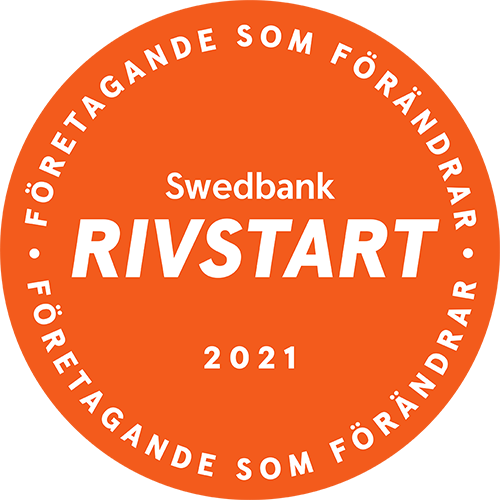 Rivstart orange logotype